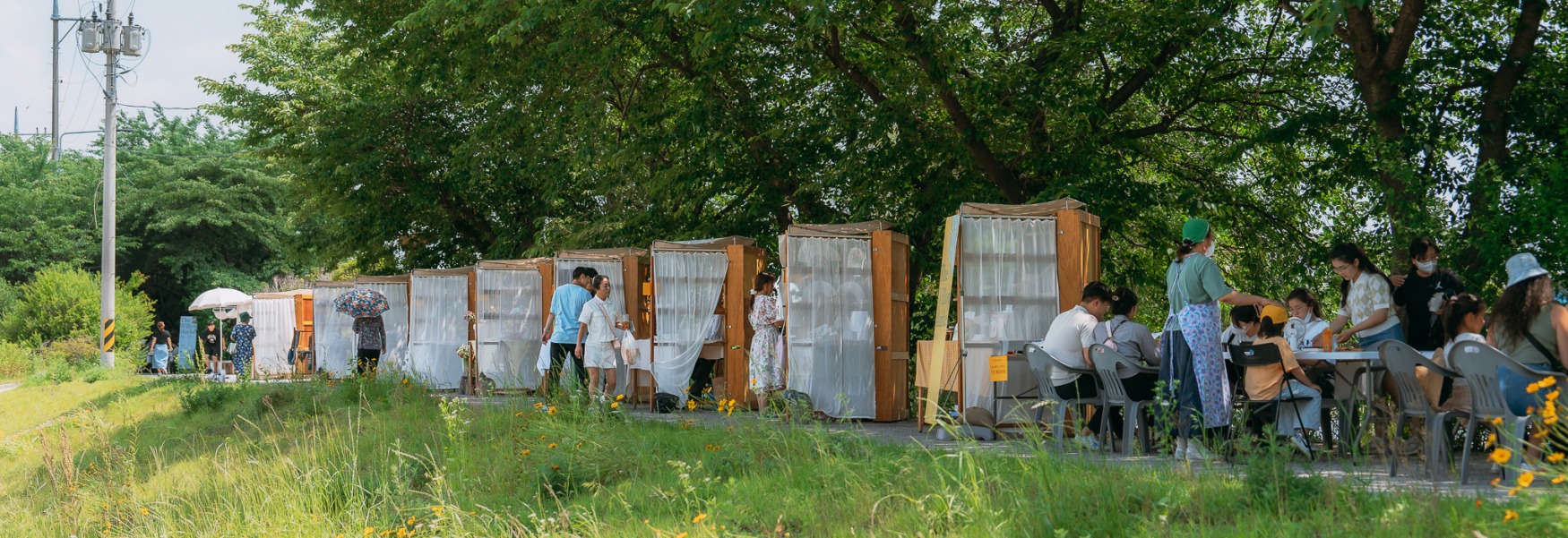 한칸의 전시 풍경