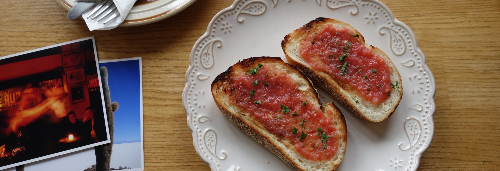 스페인의 채소 음식을 소개하는 마하키친 
