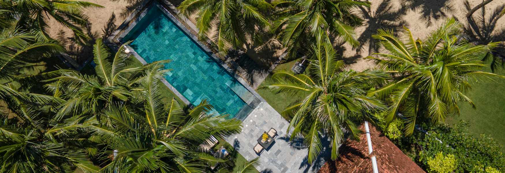 포시즌스 리조트 남하이 풀빌라의 항공뷰