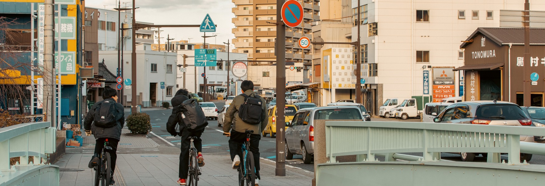 와카야마시의 전경