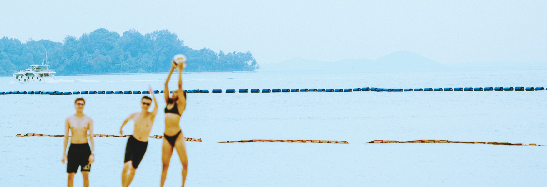 싱가포르의 센토사 전경