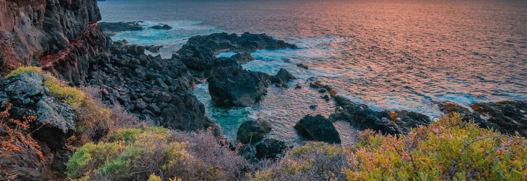 스페인의 테네리페섬 전경