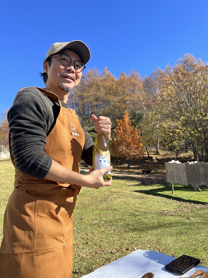 나가노현 시라카바코 호수를 바라보며 즐기는 아웃도어 로컬 다이닝