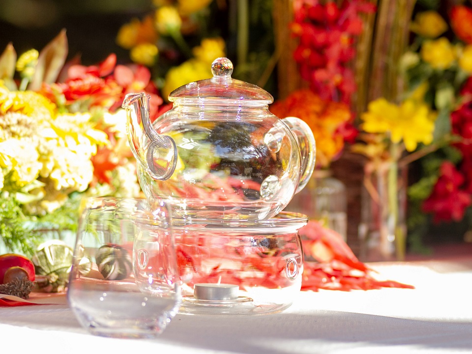 꽃의 도시 후쿠오카현 노가타에서의 특별한 가을 다이닝, 플라워 레스토랑