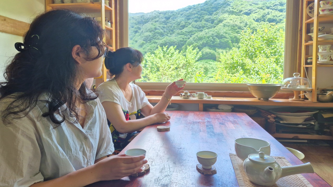 [수월산방] 차와 명상이 함께하는 지리산 힐링 다숙(식사와 찻자리 포함)