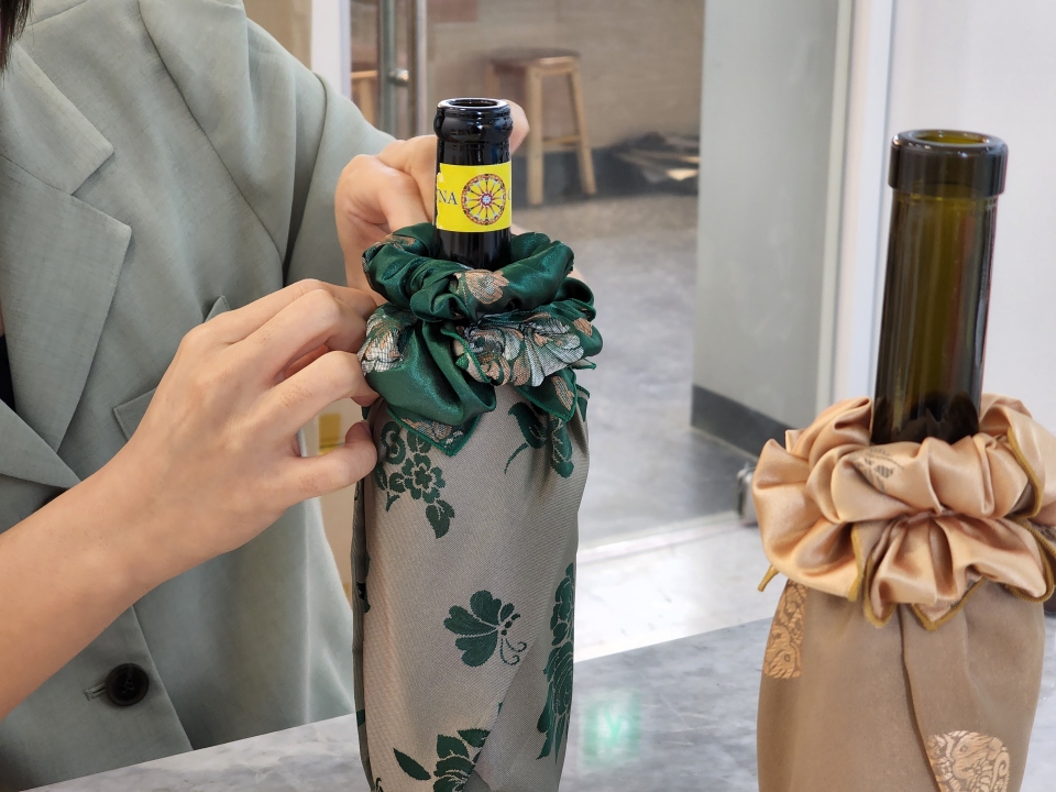 [블레싱보] 보자기 업사이클링 포장법 클래스 